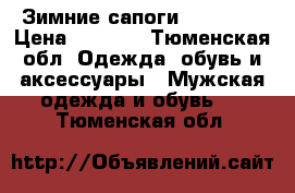 Зимние сапоги “ARTIKA“ › Цена ­ 4 000 - Тюменская обл. Одежда, обувь и аксессуары » Мужская одежда и обувь   . Тюменская обл.